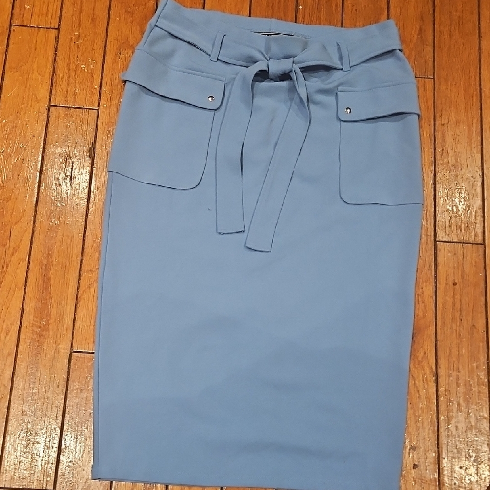 NYC Women's Blue Midi Skirt